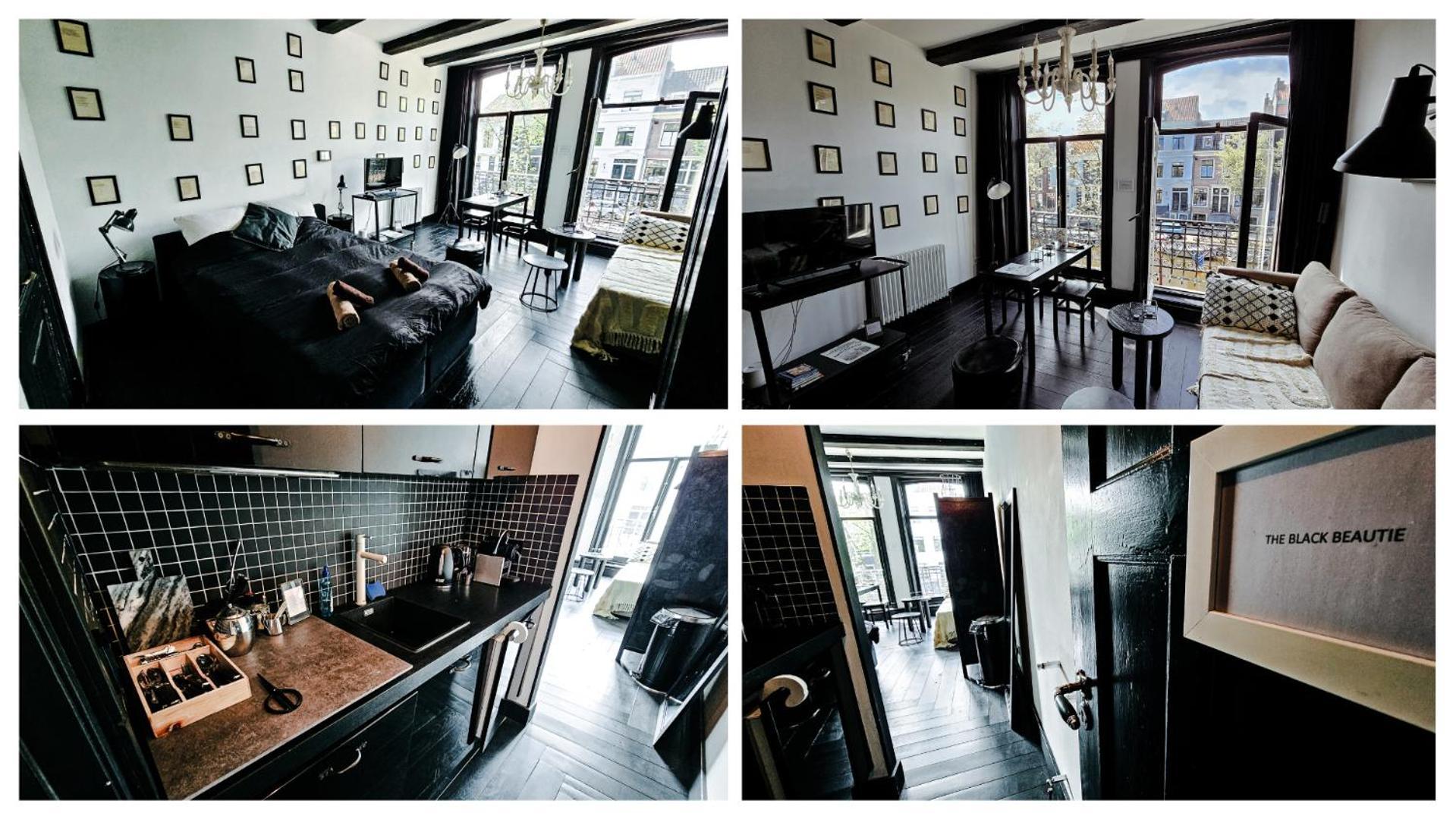 The Black Beauty Private Studio With Canal View From 1799 Amsterdam Buitenkant foto